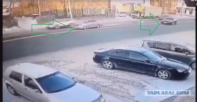 Борьба за свободное место для парковки