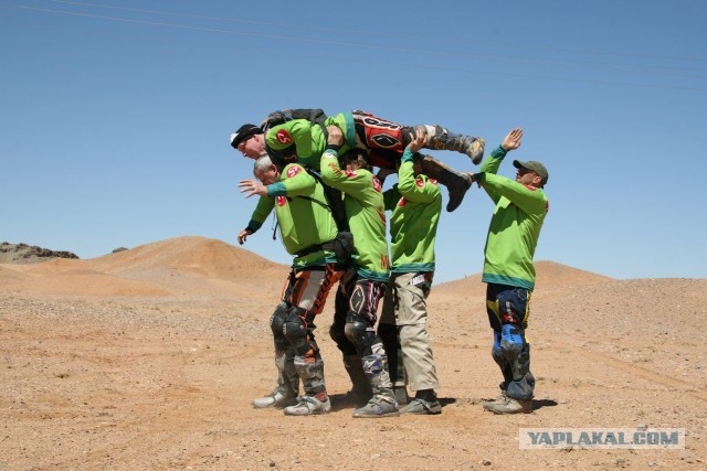 В Монголию на мотоциклах 2006