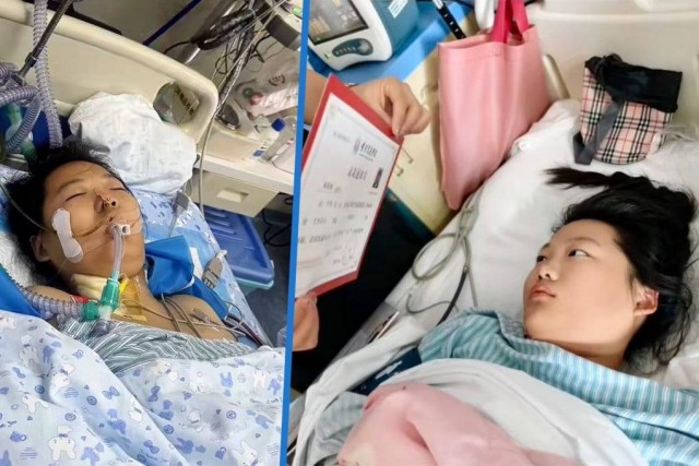 18-летняя китаянка впала в кому после экзамена и пришла в сознание, когда ей пришло письмо о зачислении в университет