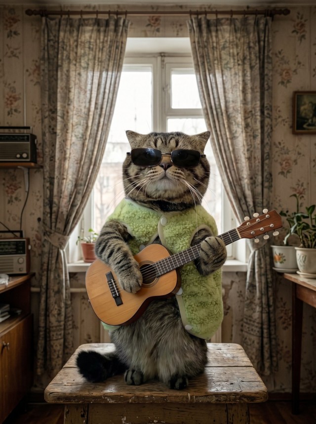 Фотожаба: Грустный котик