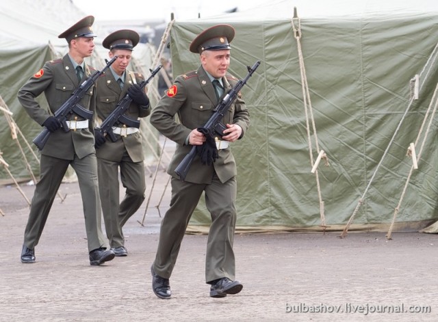 Репетиция парада в Алабино