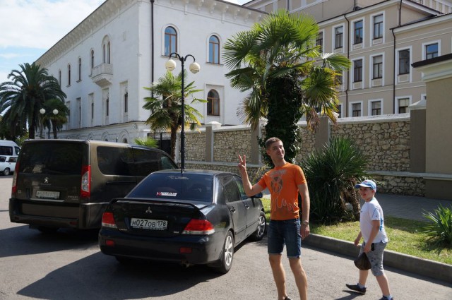 В Абхазию на машине...