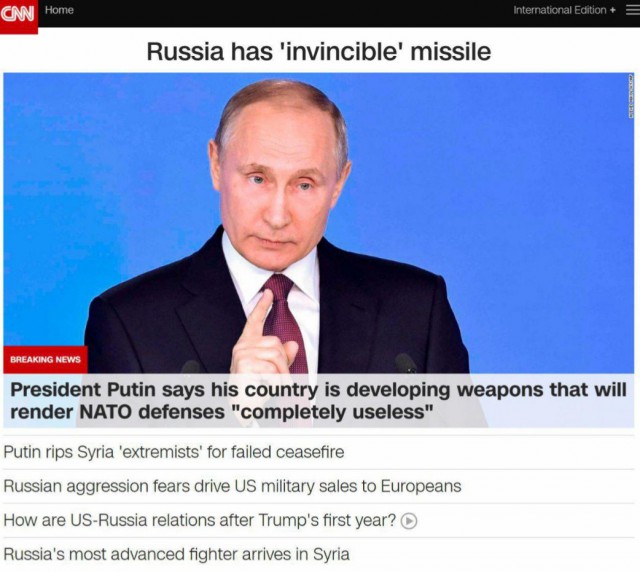 Западные СМИ «ошеломлены» посланием Путина
