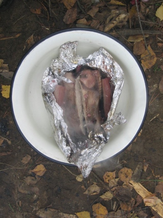 Рябчик с брусникой