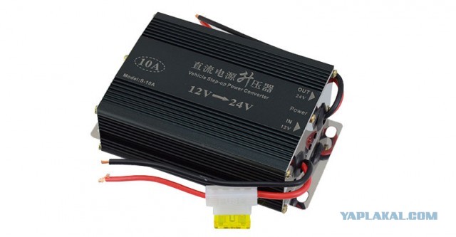 Как подключить указатель Т. 24v к машине 12v