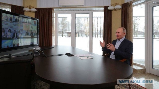 Снова "съемка из бункера"?! Где верхушки деревьев-то?!