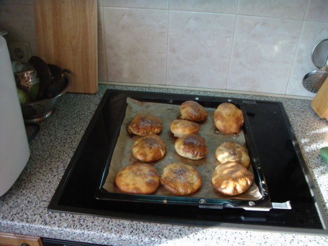 Лепёшки с сыром