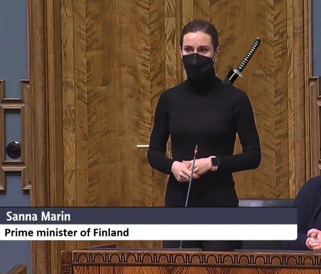 Санна Марин - премьер-министр Финляндии