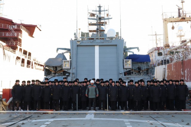 Новейший корвет «Резкий» вышел в Японское море на ходовые испытания