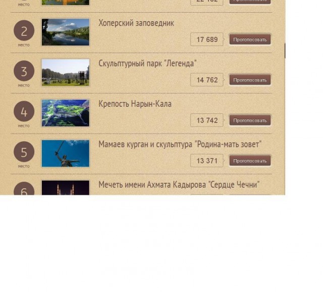 Лучшая достопримечательность России