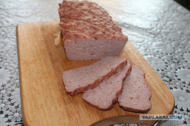 Баварский "мясной хлеб"