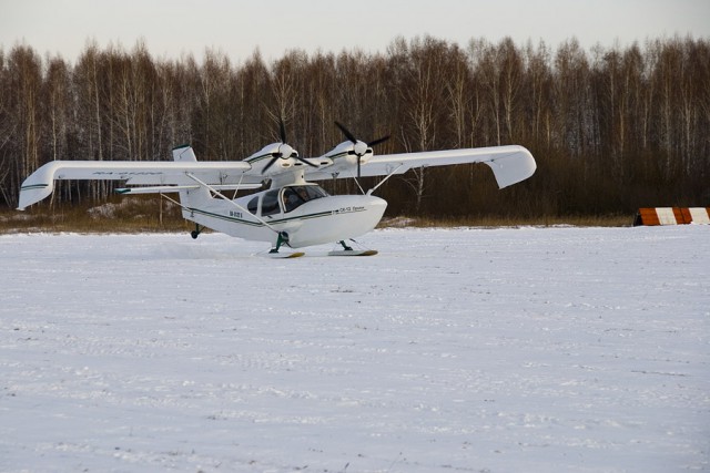 Новый российский самолет СК-12 "Орион"