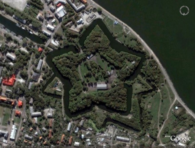 Интересные места в Google Earth