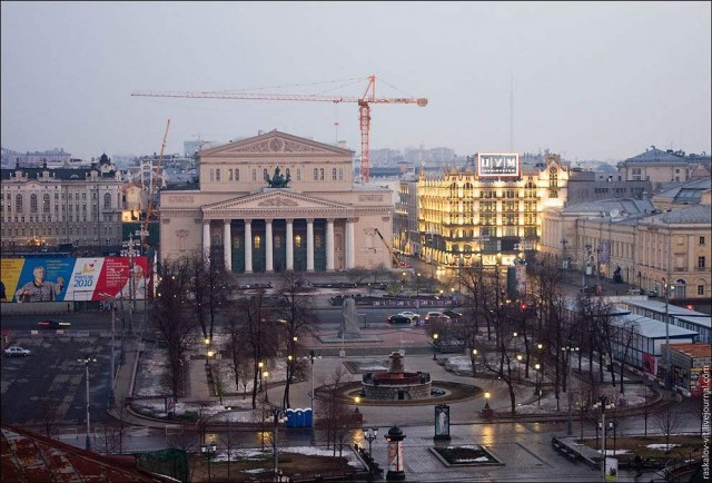 Ночная Красная площадь