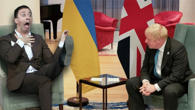 Фотожаба: Чего ж ты испугался, Юра?