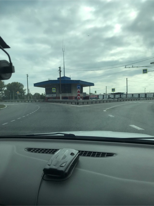 Идеальное место для поста ДПС