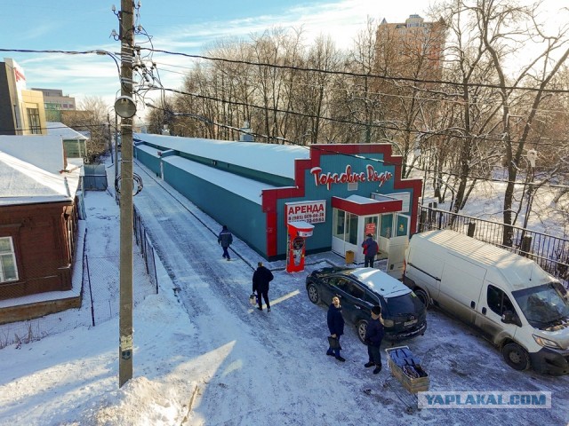 Самый длинный ларёк в России закрыли