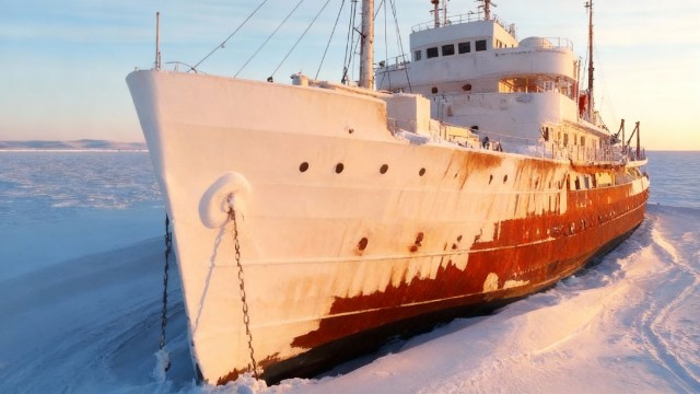 Яхта Маннергейма: почему роскошный лайнер застыл во льдах Арктики