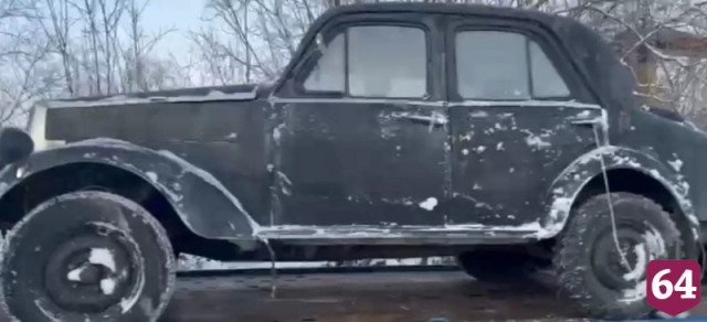 В Саратовской области продают трофейный 88-летний «Мерседес»