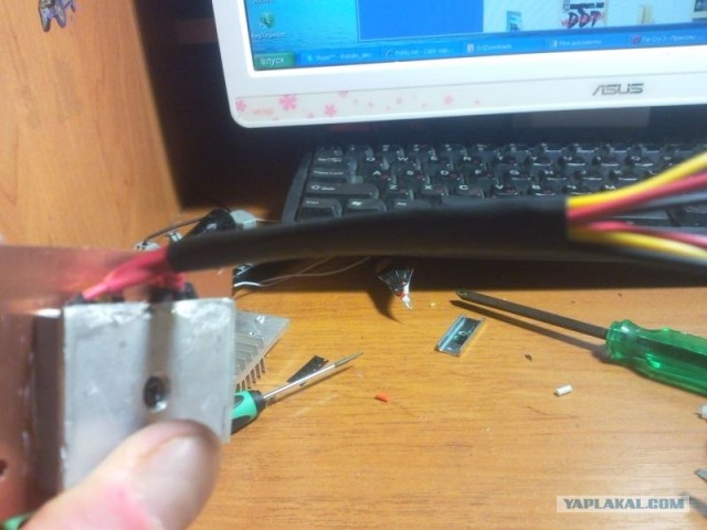 После сборки доработать напильником