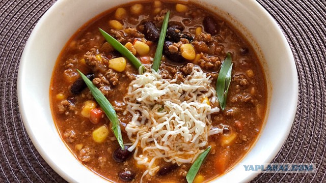 Летняя кухня. Чили кон карне.