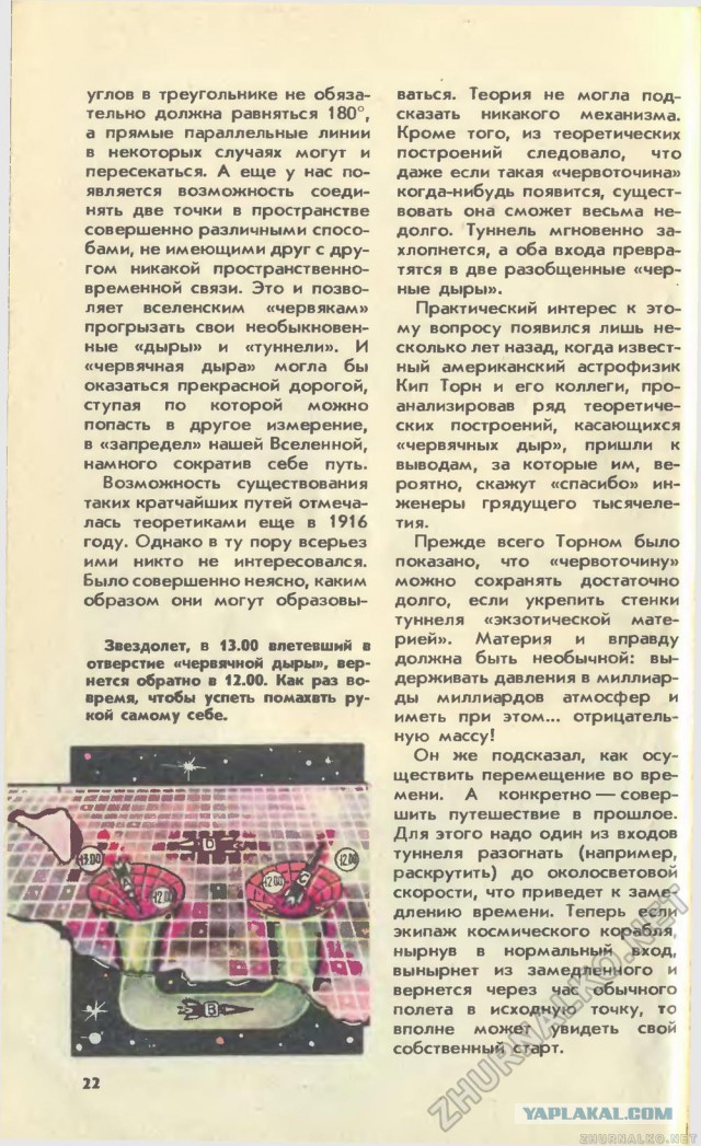 Сти́вен Хо́кинг в журнале Юный Техник 8 выпуск 90 год