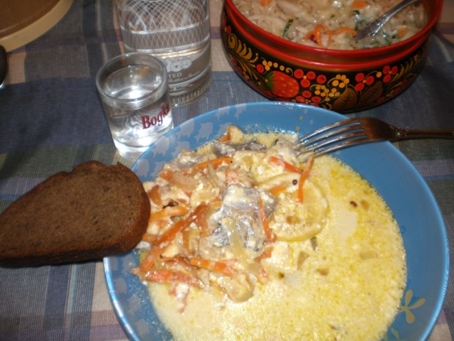 Рыбка в горшочках!, Быстро, просто и вкусно.