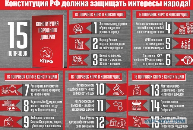 Зюганов пообещал «вывести народ» на мирный протест