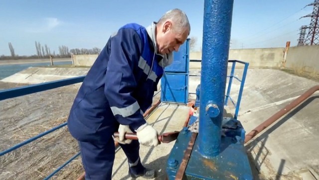 Полностью восстановлена подача воды по Северо-Крымскому каналу