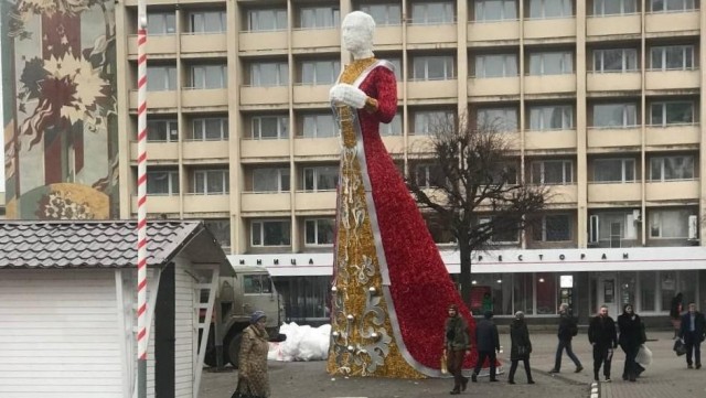 Пожалуй самая симпатичная Снегурочка России появилась в Орле.