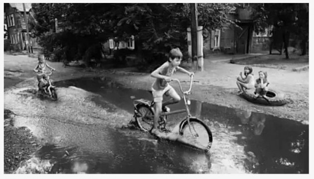 Велосипедное детство