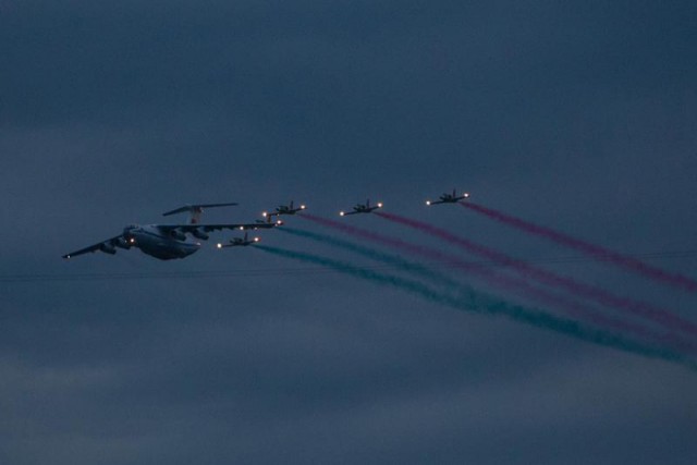 Репетиция парада в Минске
