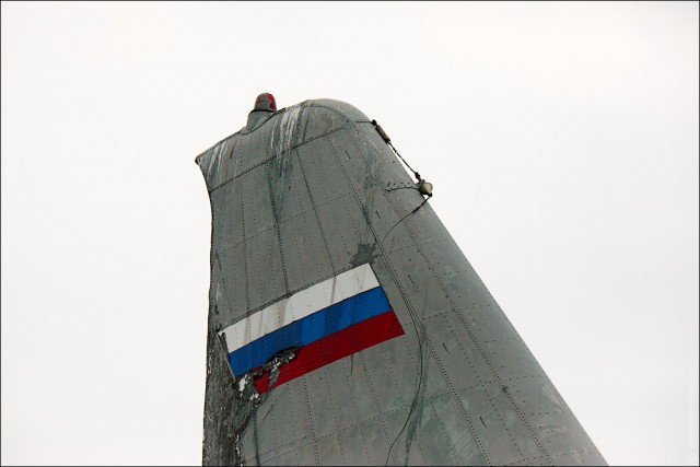 Восстановление Ил-14Т на Тушинском аэродроме