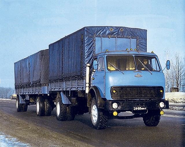 МАЗ 500-й серии: советский «дальнобой»