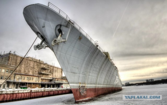 Заброшенный корабль ВМФ