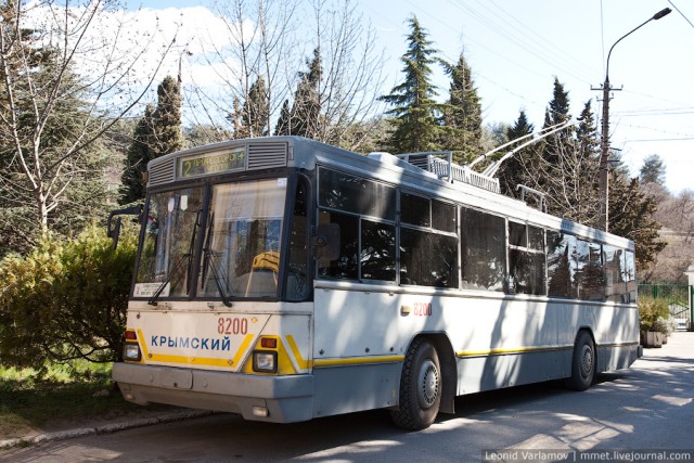 Алуштинский троллейбусный парк