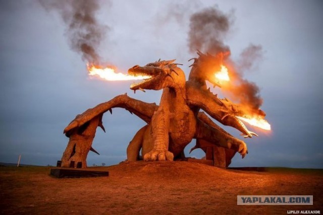 Змей Горыныч на Кудыкиной горе