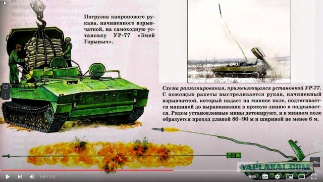 Нестандартно. Проход в здании при помощи установки разминирования УР-77