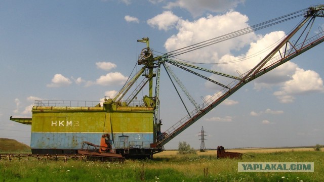 Огромный заброшенный советский ветрогенератор