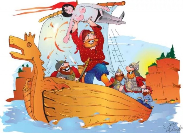 Степан Разин и княжна.