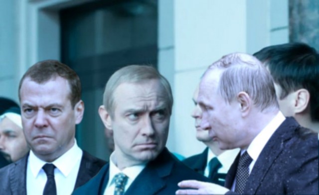 Первый кадр с Джудом Лоу в роли Владимира Путина