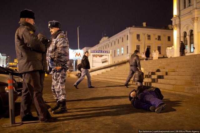 Ночной рейд московского ОМОНа