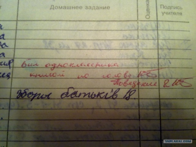 Школьные годы