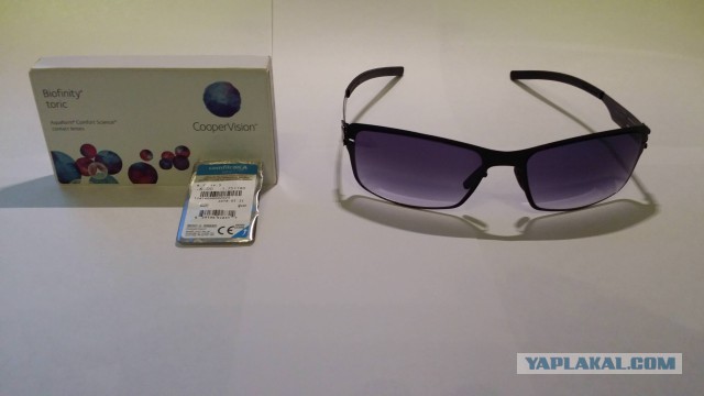 Солнцезащитные очки для очкарика