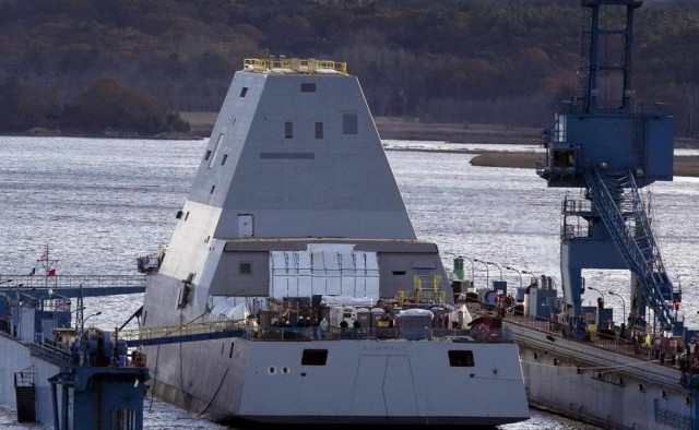 Как устроен первый стелс-эсминец США "Zumwalt"