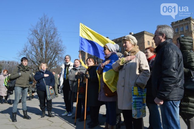 Демонтаж памятника Ленину в Запорожье