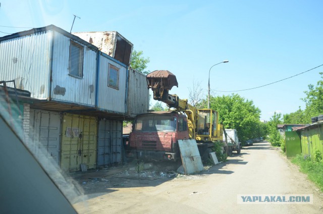 Мой дом-гараж в Москве