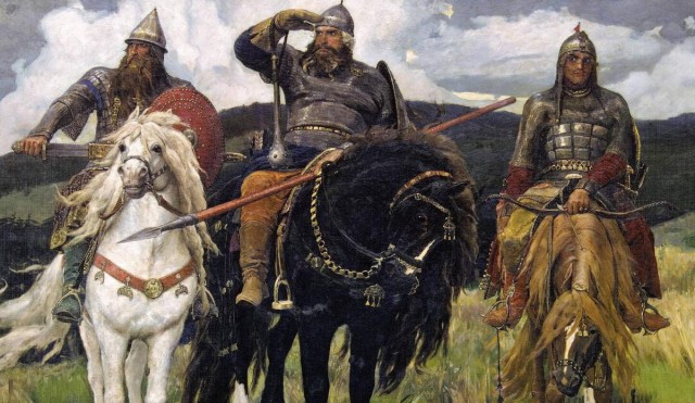 Подборка анекдотов про трёх богатырей (18+)