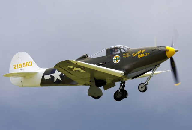 Покрышкин Александр Иванович и его истребитель Bell P-39 Airacobra