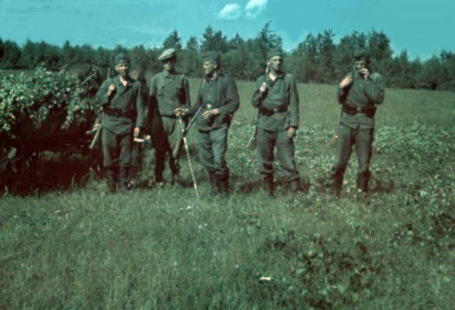 1941 год в цвете. Война